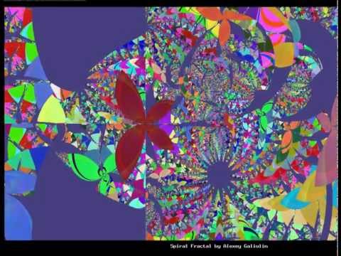 Autumn Whirlwind fractal animation