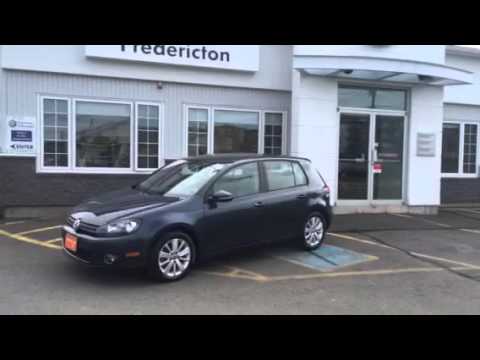 2013 Golf Comfortline TDI with automatic transmission for sale at Fredericton VW