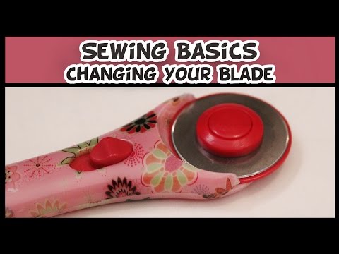 How to Change a Rotary Cutter Blade | Sewing Basics - Whitney Sews