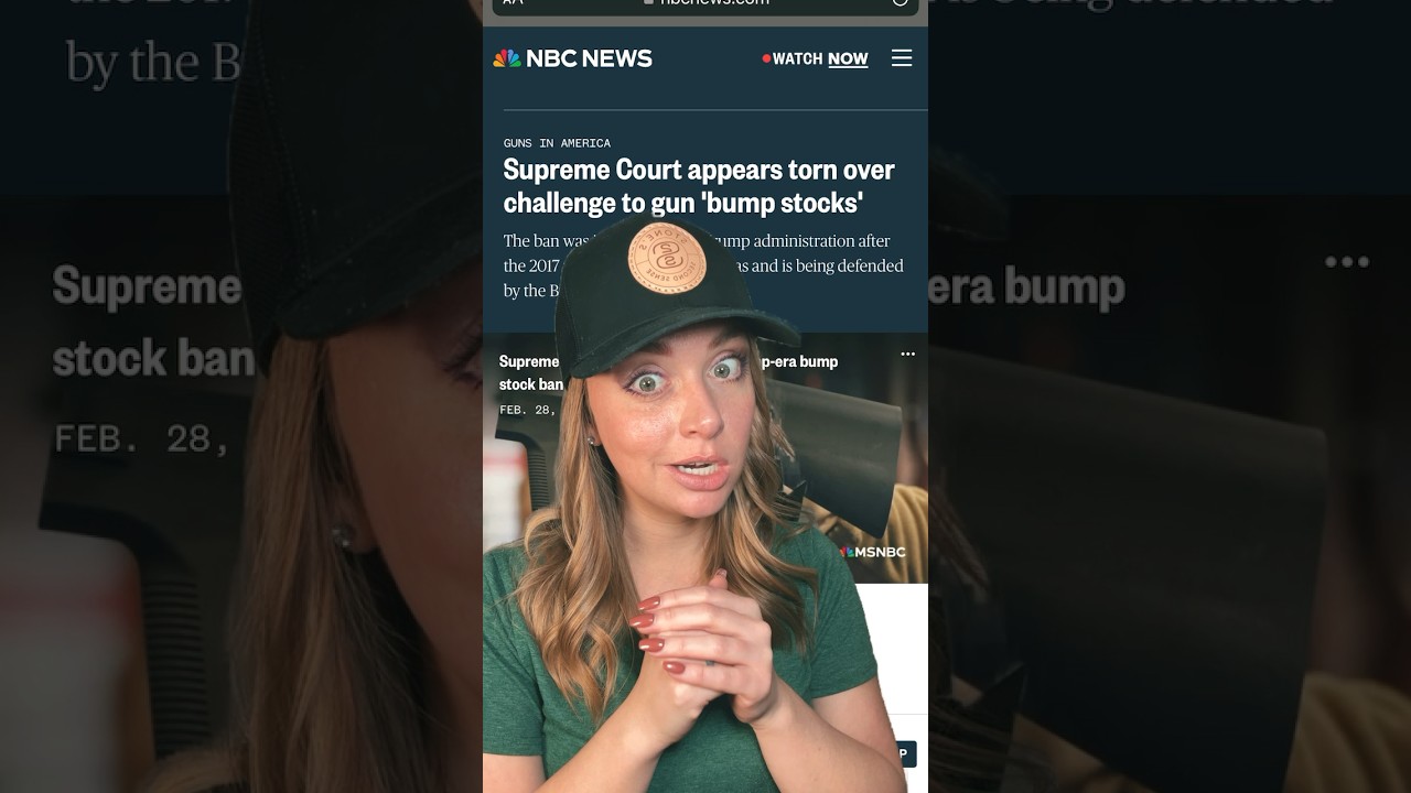 SCOTUS vs. ATF: Bump Stock Edition #guncontrol #2ndamendment #shortsvideo #shortsfeed #shorts