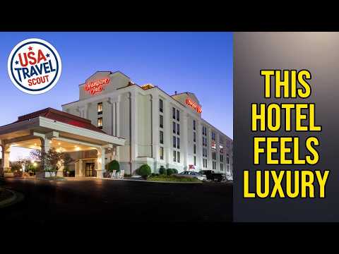 Hampton Inn by Hilton Winston-Salem Hanes Mall - This Hotel Feels Luxury | Winston Salem (NC)🛏️
