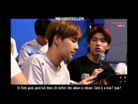 [Eng Sub] 150711 Infinite Acoustic Preview - Woohyun: Isin't this is a leak?