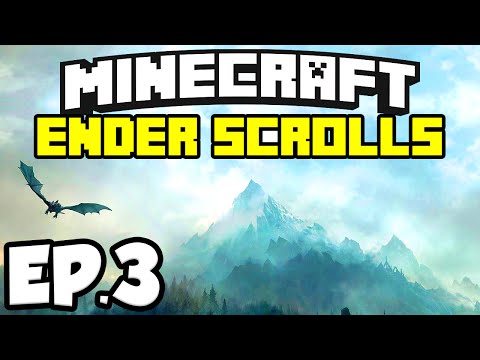 The Ender Scrolls: Minecraft Modded Map Ep.3 - MAGE GUILD!!!