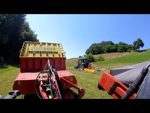 Mowing, Tedding, Raking and Lifting Grass | Silage Bales and Hay | 3rd Cut