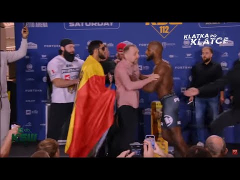 Awantura na ważeniu przed galą KSW!