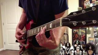 Guitar Cover - Before My Eyes - Tesla - Dillion SG - Electric Guitar Cover - Boss ME-70 Rotary