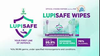 Your germ-kill expert for all surfaces | Lupisafe Wipes #BeSafeWithLupisafe