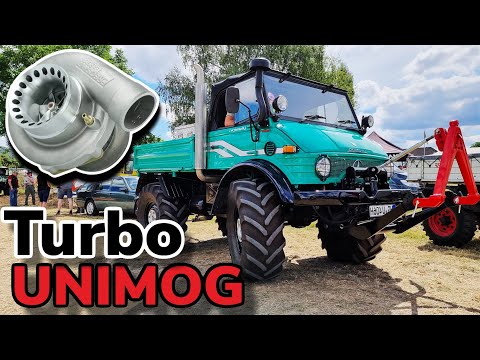 UNIMOG 406 #turbo  !  Ein Traum mit Ladedruck - Probefahrt - Sound an  !! ???????????? #vlog vom Treffen