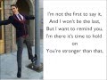 Glee Cast - Rise lyrics 