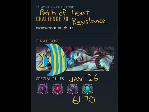 Monthly Challenges 61-70 - January 2026 (3* No Epics) - Path of Champions - Legends of Runeterra