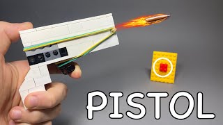 How to Make a LEGO Pistol - LEGO GUN