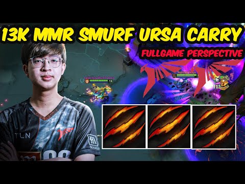 Talon 23savage Ursa Carry 13K MMR Smurf Perspective Fullgame Dota 2 7.32D