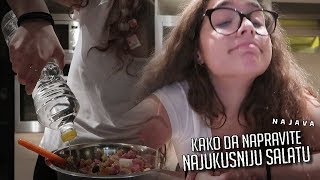 In the next videoNajukusnija salata na svetu ili n