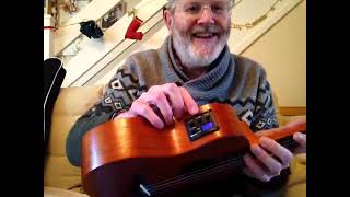 Video thumbnail for Aklot AKET26 Tenor Electro Acoustic Ukulele ( Must see review ) by Graham Hall
