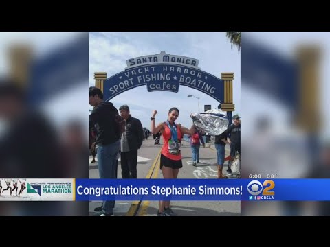 我們的Stephanie Simmons完成洛杉磯馬拉松賽事 (Our Stephanie Simmons Completes LA Marathon)