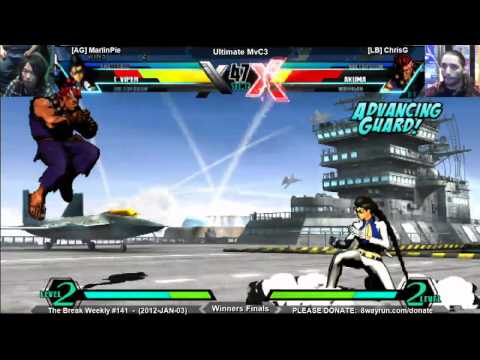 The Break #141 - uMvC3 WF - [AG] MarlinPie VS [LB] ChrisG