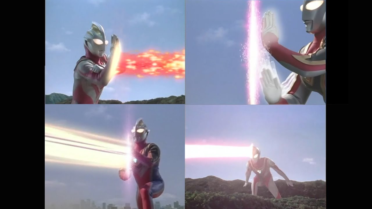 【ウルトラマンガイア】必殺技まとめ　Ultraman GAIA , All Finish technique
