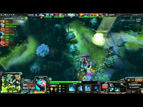 Fnatic EU vs RoX KIS - joinDOTA DOTA 2 Masters - TobiWan