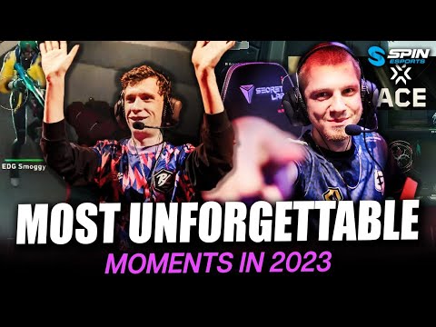 BEST VALORANT PLAYS AND MOMENTS FROM VCT 2023! HOW MANY CAN YOU REMEMBER?