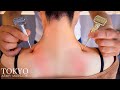 ASMR Neck And Shoulder Pain Care Massage Therapy Using Pressure Points