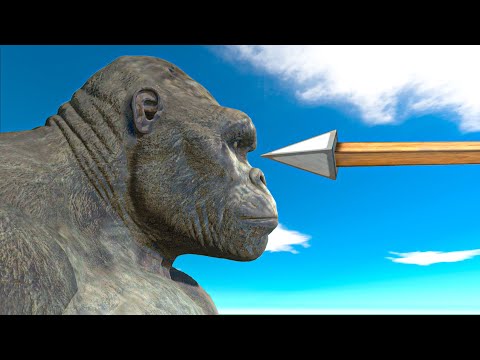 King Kong vs Mega Ballista - Animal Revolt Battle Simulator