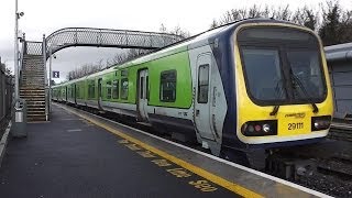 preview picture of video 'IE 29000 Class DMU Train number 29111 - Clonsilla Station, Dublin'