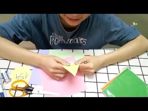 154# Origami Color Cube   The Ha Origami Day011