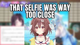 Kanata's Text to the Group Chat Included a Shockingly Close-Up Selfie | AZKi
