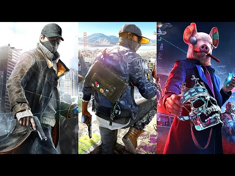 WATCH DOGS Trilogy ● Full Gameplay Walkthrough (All Missions 100%) Longplay