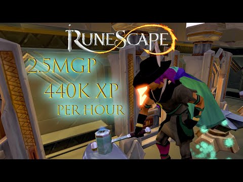 This Is The Best Full 15 Min AFK Money Making Method? AFK Smithing Makes 2.5m & 420k XP/Ph RuneScape