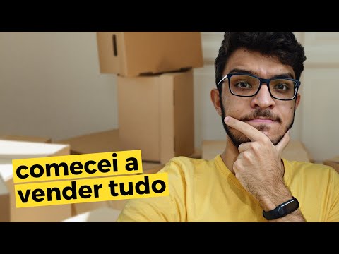 Estou vendendo tudo para o mochilão