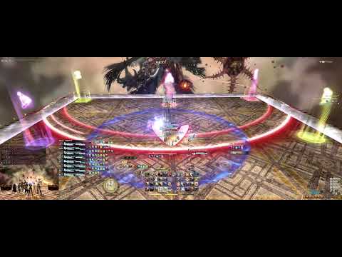 FFXIV: P8s Phase 2 (W7th) first clear - Team DN - MNK Pov