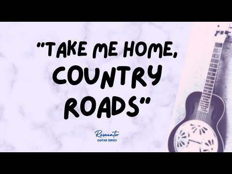 Take Me Home, Country Roads - Dobro Cover - John Denver