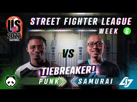 Punk (Luke) vs. Samurai (Luke) - FT1 - Street Fighter League Pro-US 2022 Week 6