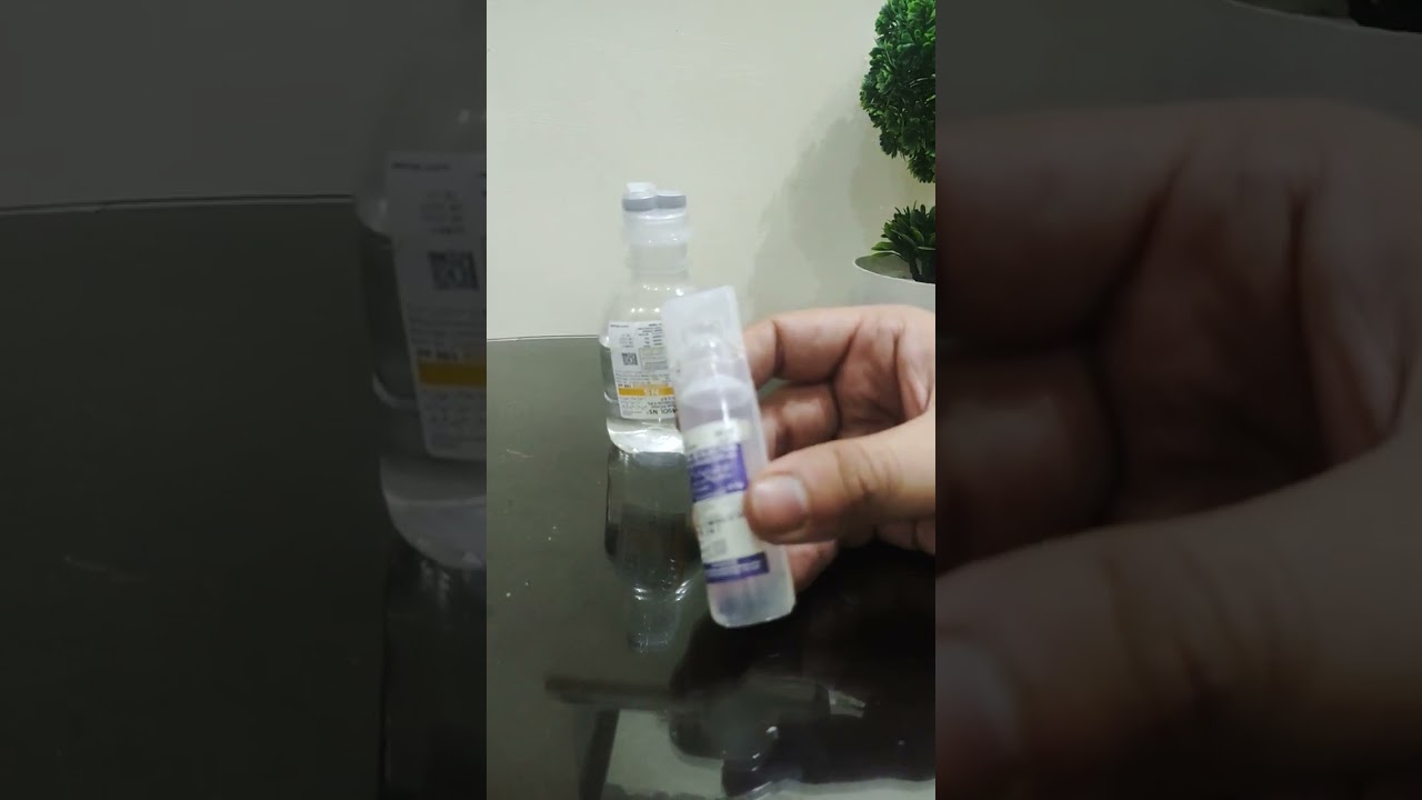NS water | Medisol | Ampule | Nebulizer Kit #sodiumchloride#sterilisation