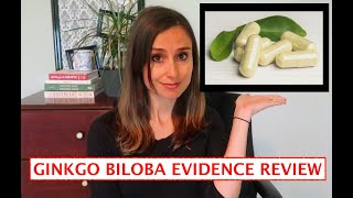 GINKGO BILOBA Memory Benefits? | NEUROLOGIST review of Ginkgo Biloba