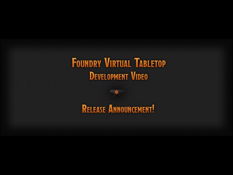 Foundry Virtual Tabletop Release Announcement