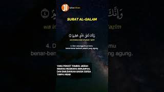 Download lagu Surah Al-Qalam pembuka kelaapangan rezeki | #shorts mp3