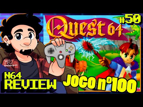 Zerando64 - Quest 64 | Special 100 Games Completed (review)