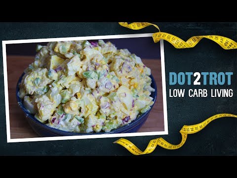 Keto Cauliflower Salad | a.k.a. Fauxtato Salad