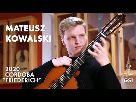 Štěpán Rak's "Hora" performed by Mateusz Kowalski on a Cordoba Luthier Select Series "Friederich"