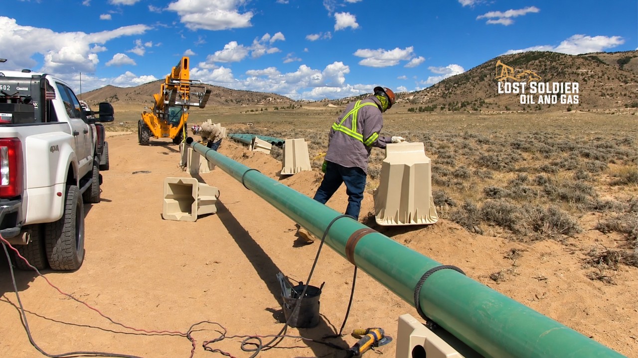 
Lost Soldier in Action: Welding Pipe for the 8 Gas Sales Pipeline