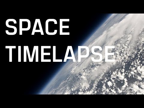 Space timelapse | On board launch to space