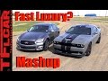 2017 Dodge Challenger Hellcat vs Infiniti Q70L: 0-60 MPH Mashup Review