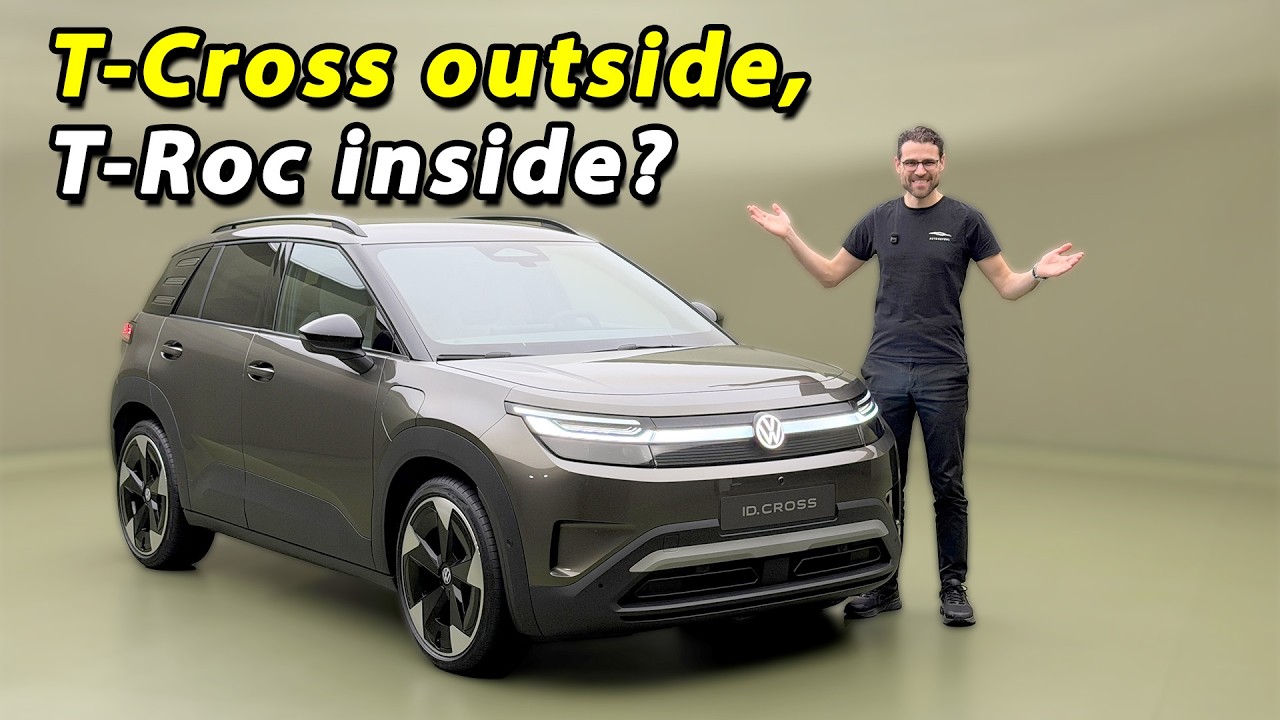 VW ID Cross REVEAL - how good is the electric T-Cross successor?