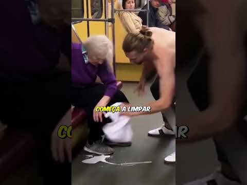 Quando um Homem de Verdade Está Por Perto #solidariedade  #atodebondade #empatia