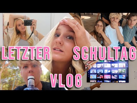 LETZTER SCHULTAG VOR DEN FERIEN VLOG | MaVie Noelle