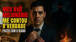 MEU AVÔ MILIONÁRIO ME CONTOU TODA A VERDADE ANTES DE MORRER - NOSSA FAMÍLIA TEM UM PACTO COM O DIABO