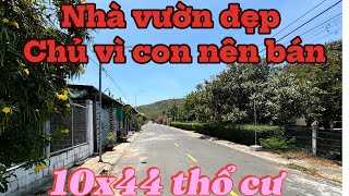 BÁN NHÀ TRONG NUỐI TIẾC 10x44 GIÁ 2ty6