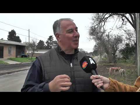Marcos Juárez: Avanza la obra de pavimentación en la ciudad